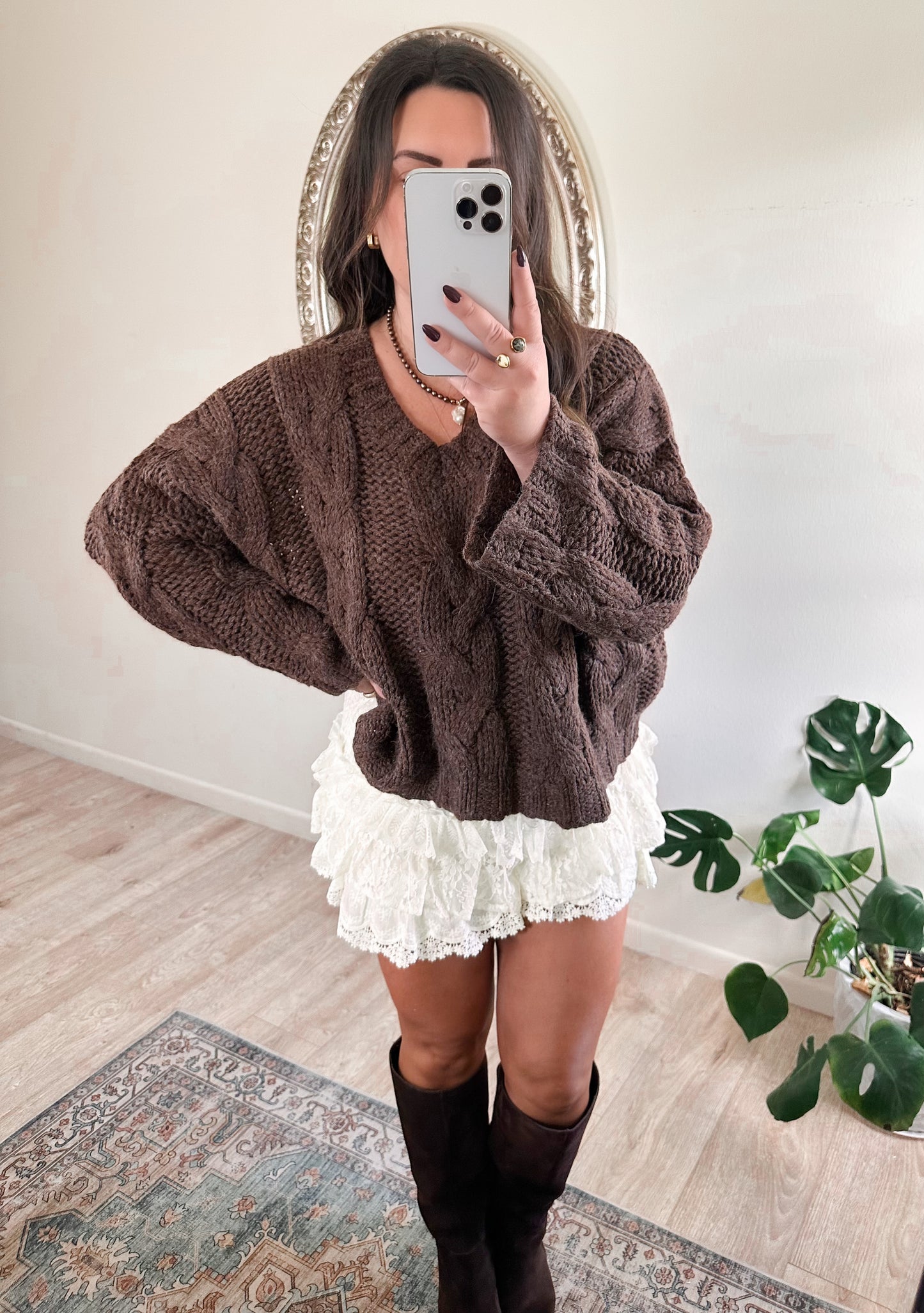 Autumn Cabin Cable Knit