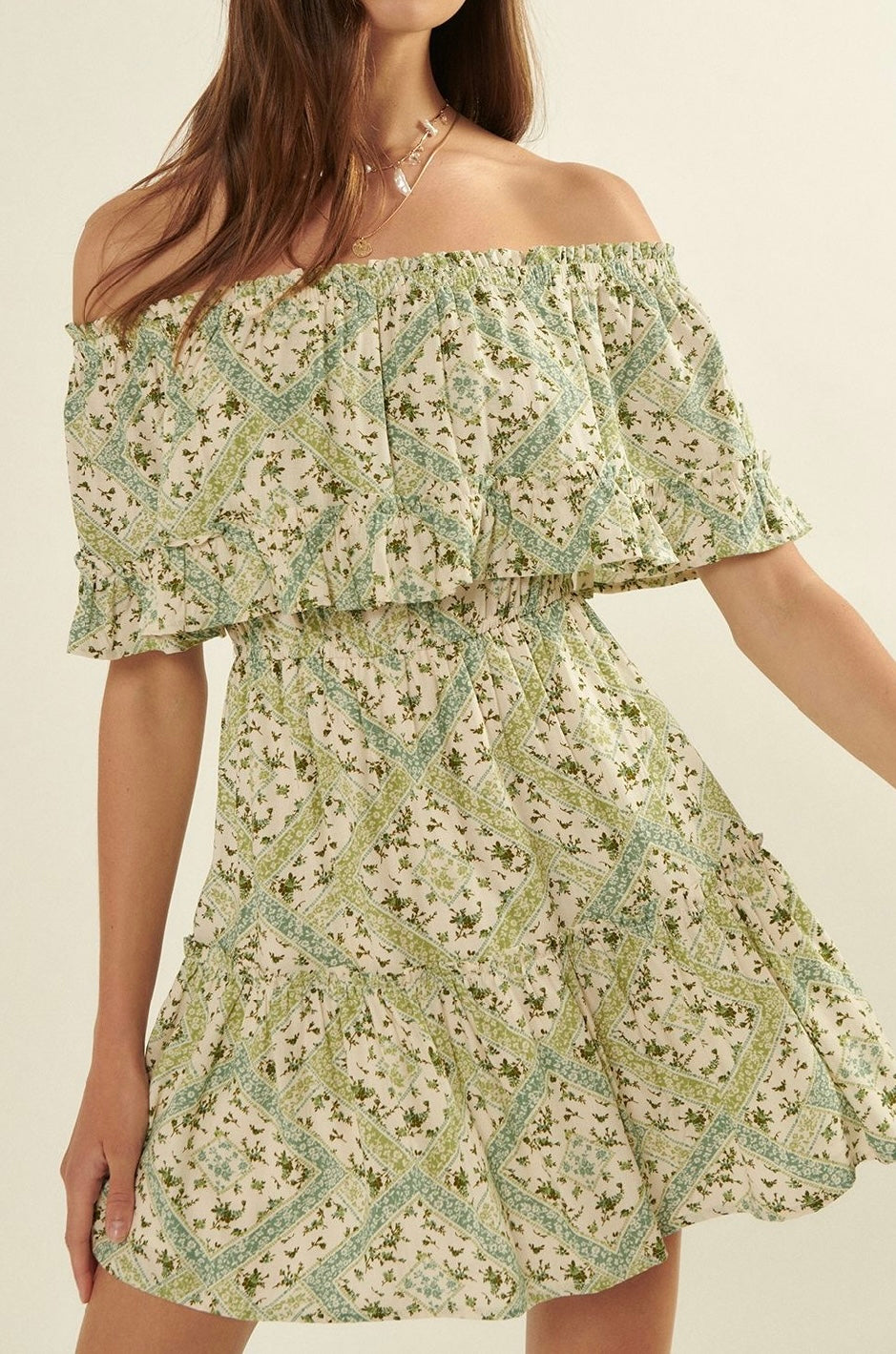 Meadow Muse Mini Dress