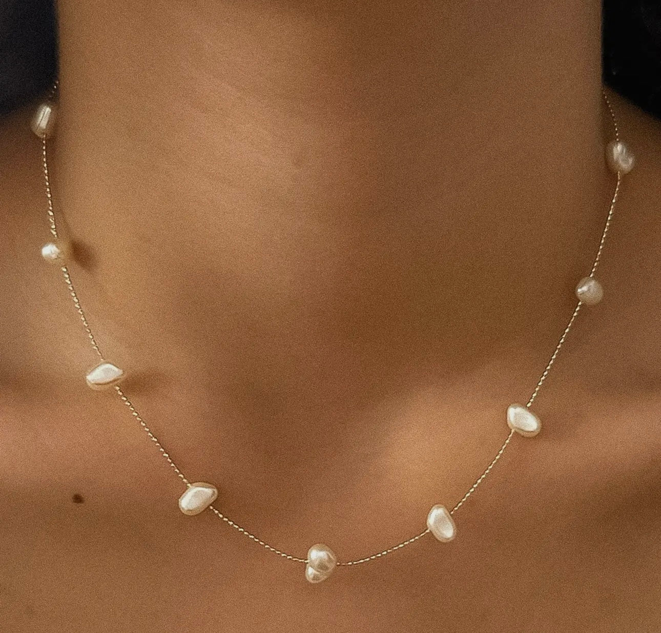 Petite Pearl Necklace