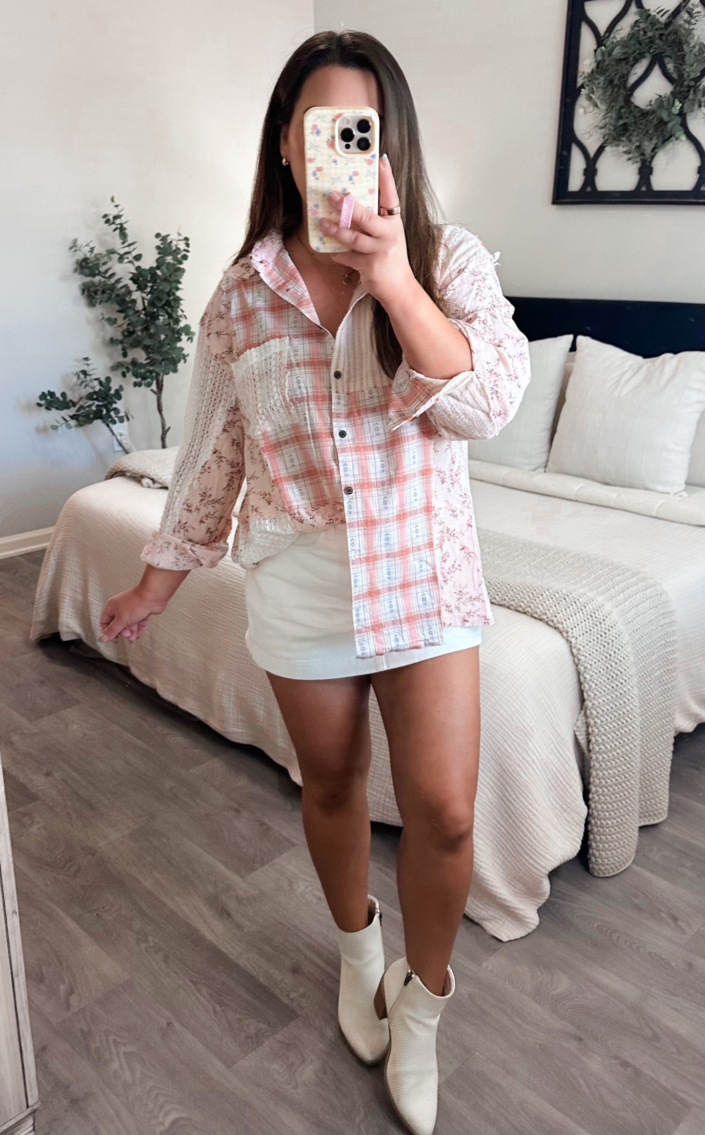 Tea Time Button Down