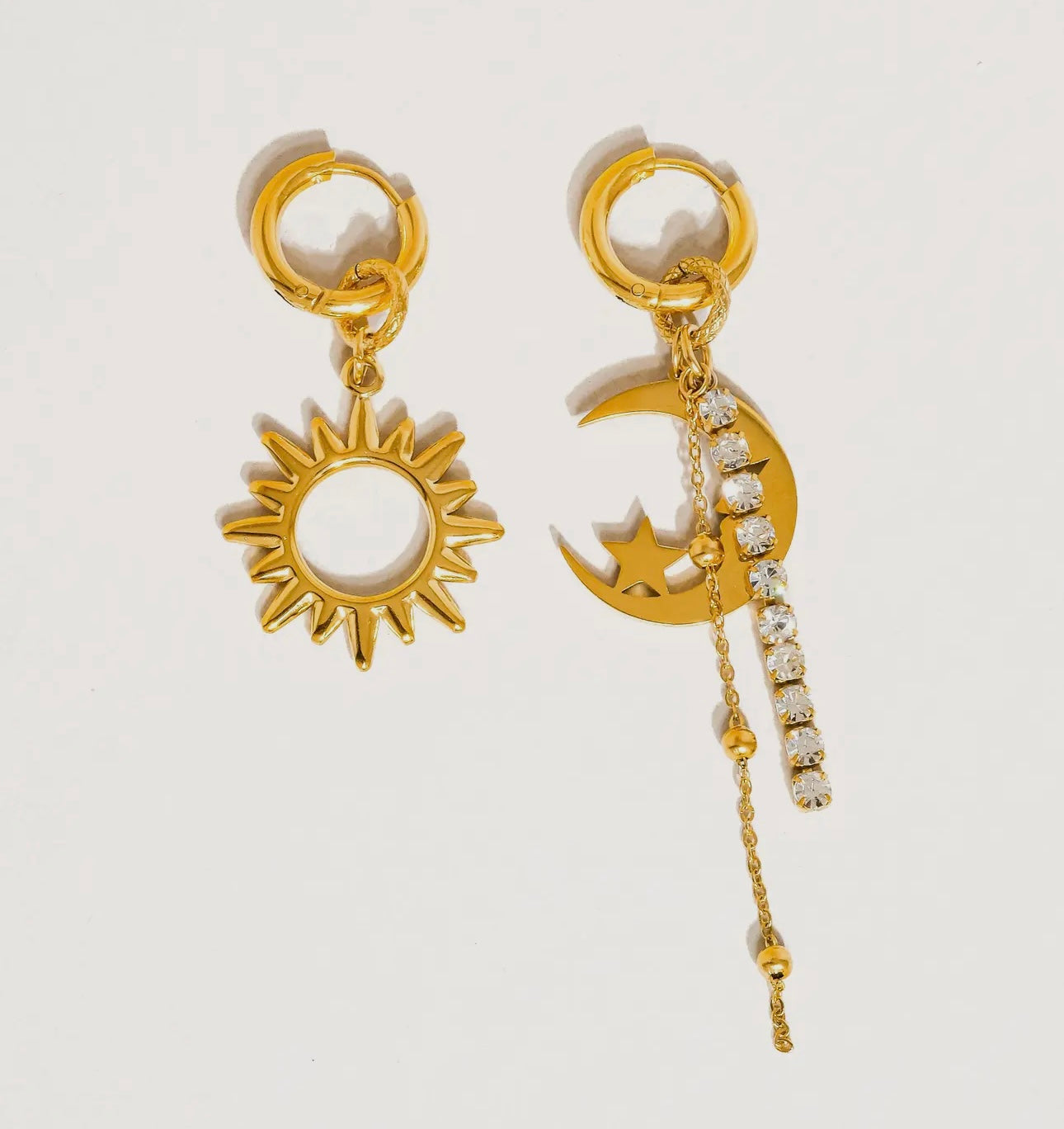 Moon & Sun Hoops