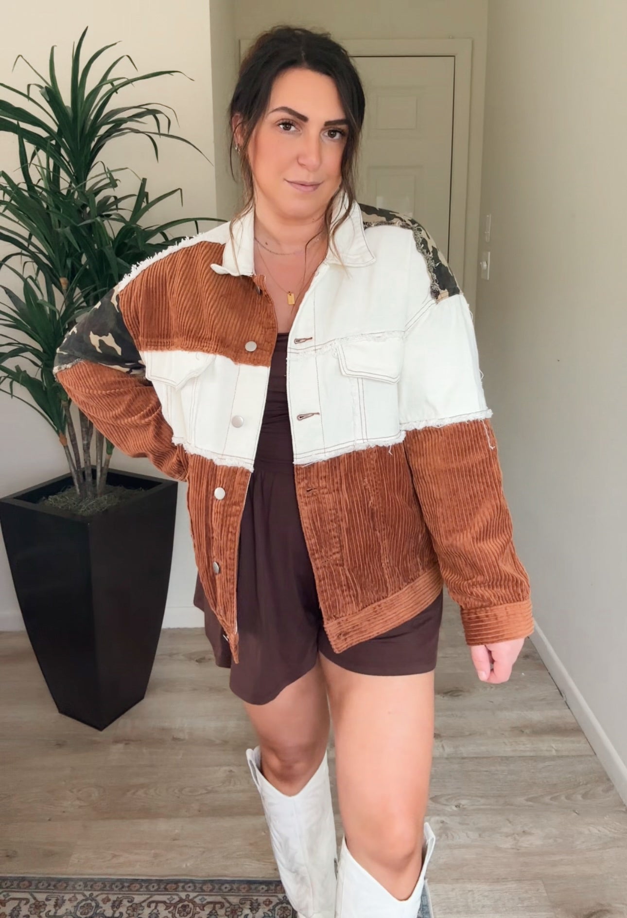 Camo Corduroy Jacket