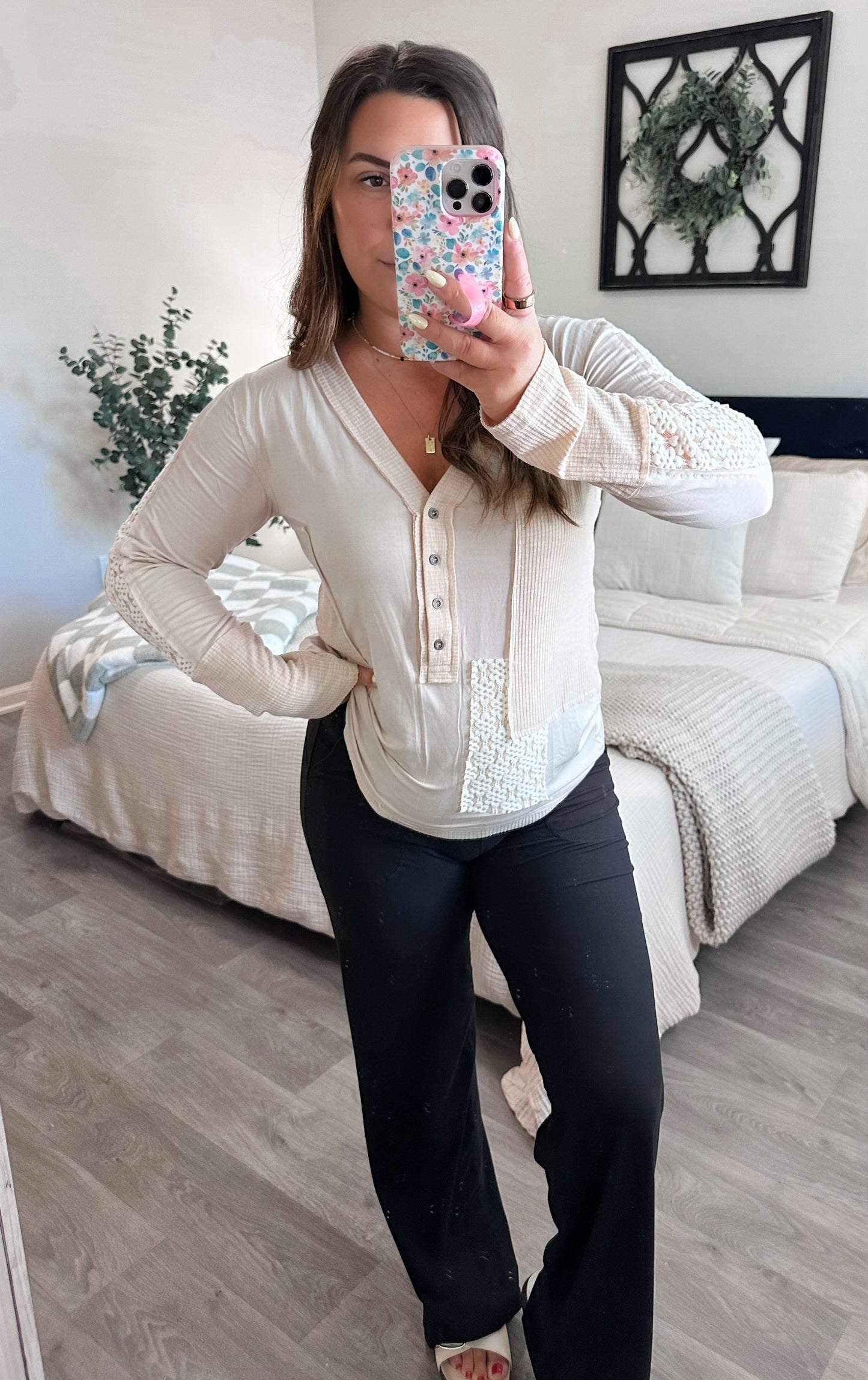 Perfect Patches Top