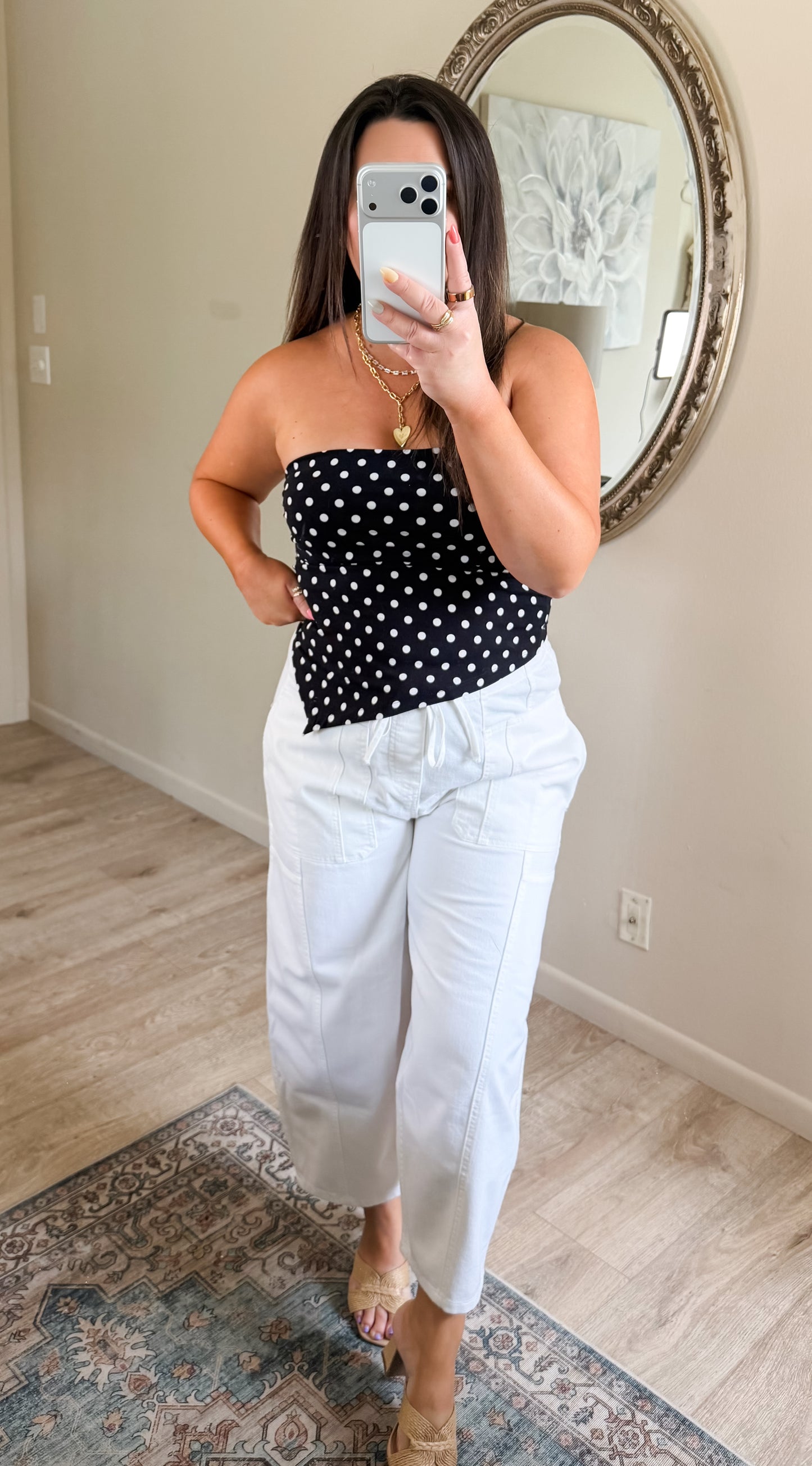 Dreaming Of Dots Tube Top