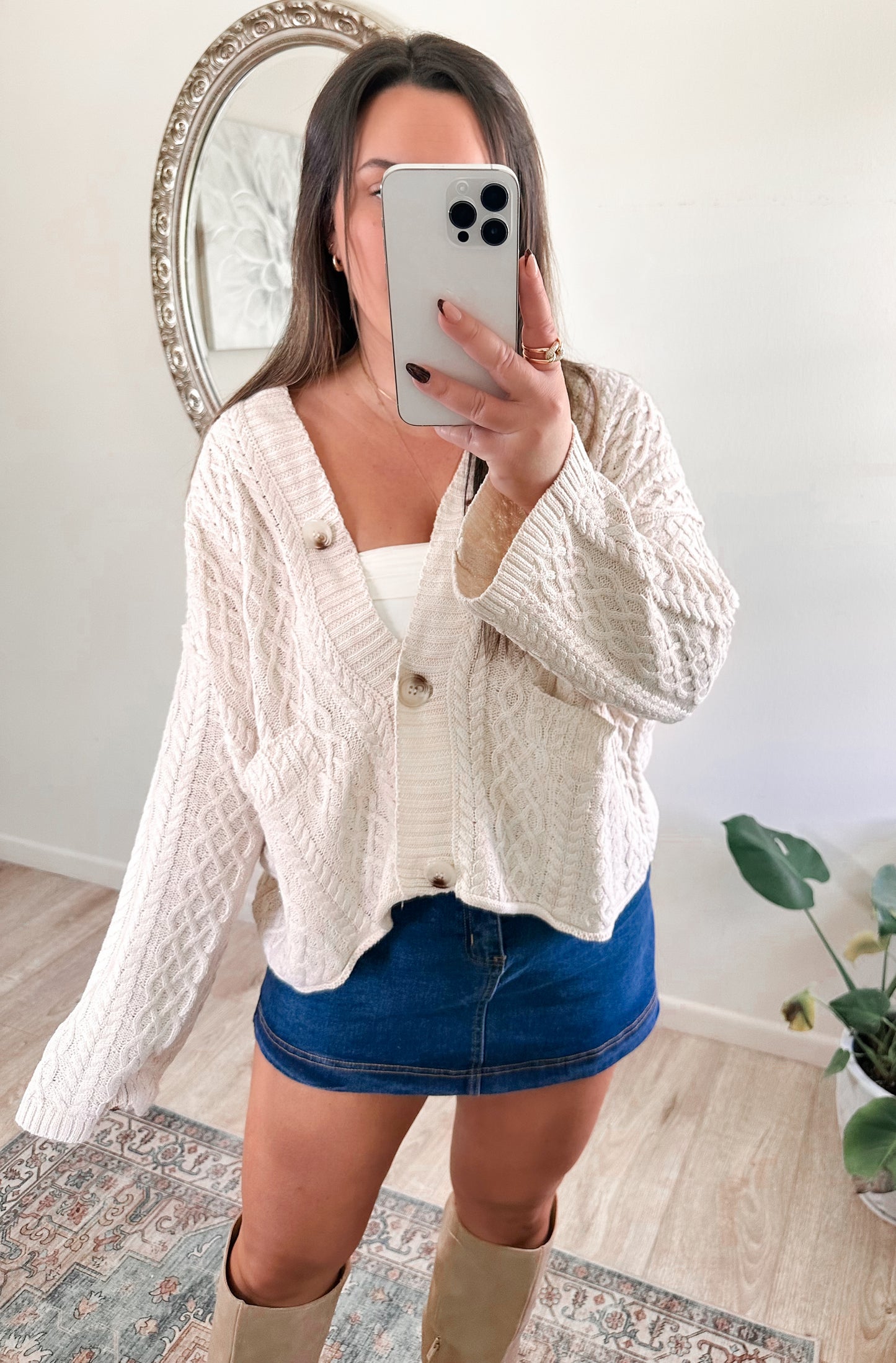 Toasted Marshmallow Cardigan