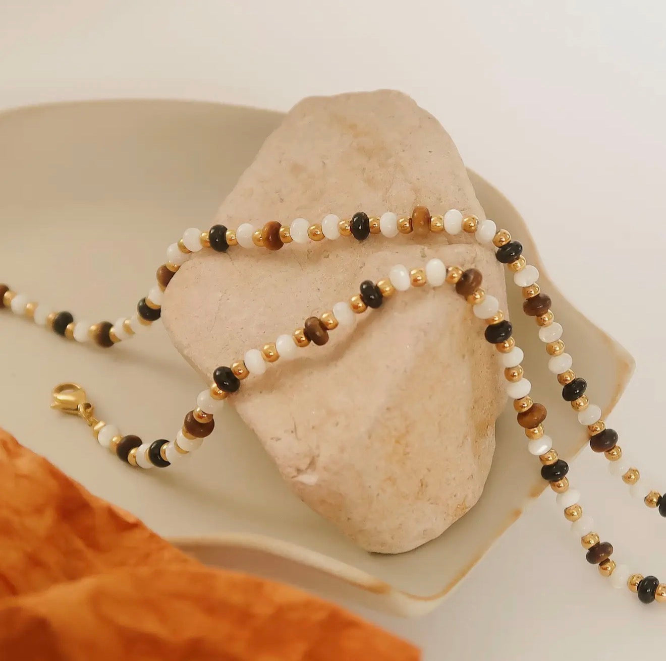 Boho Beaded Necklace