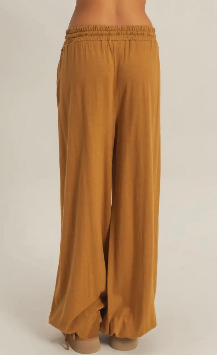 The Boyfriend Pants in Chestnut Brown