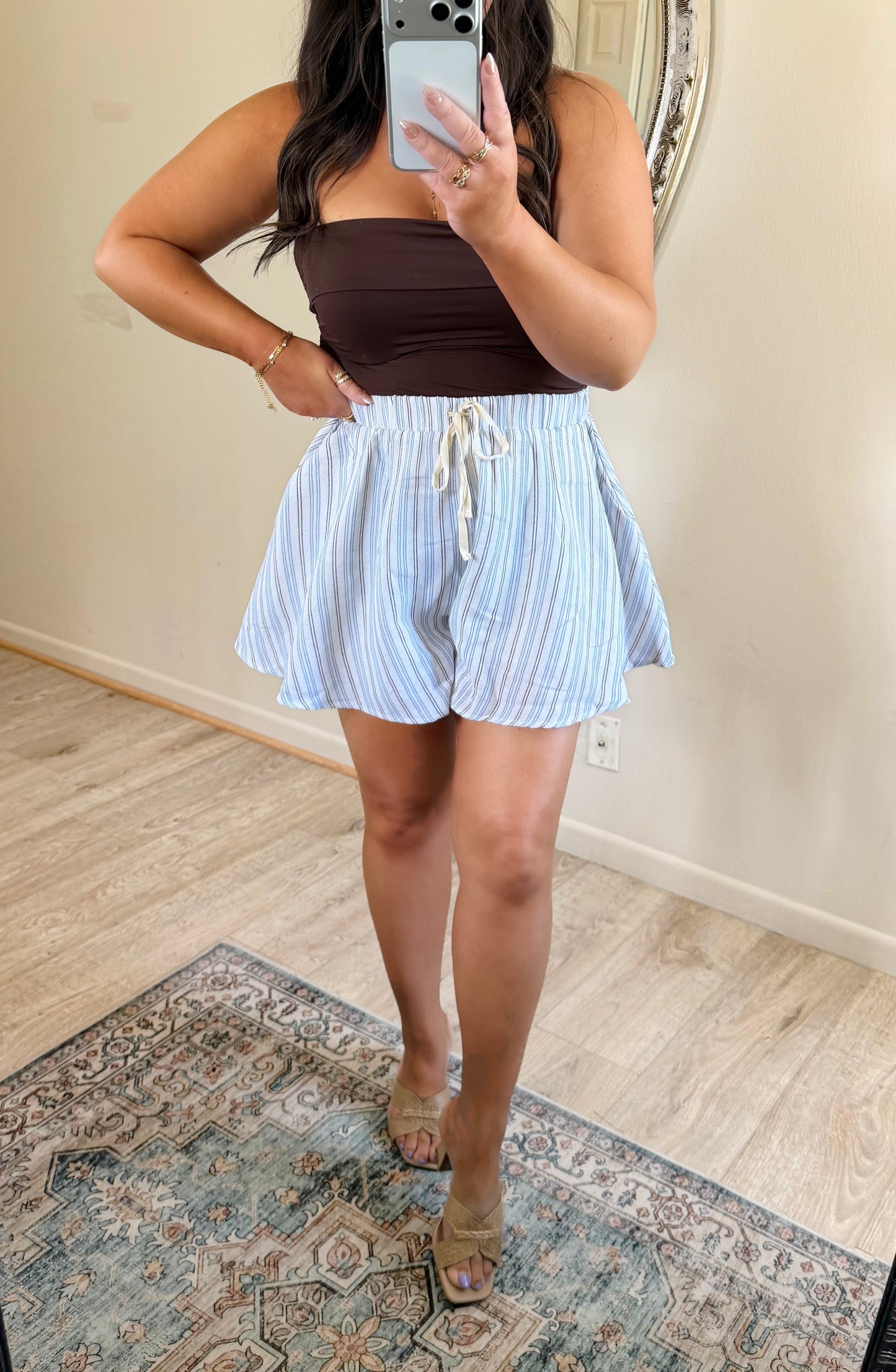 Perfectly Pinstripe Shorts