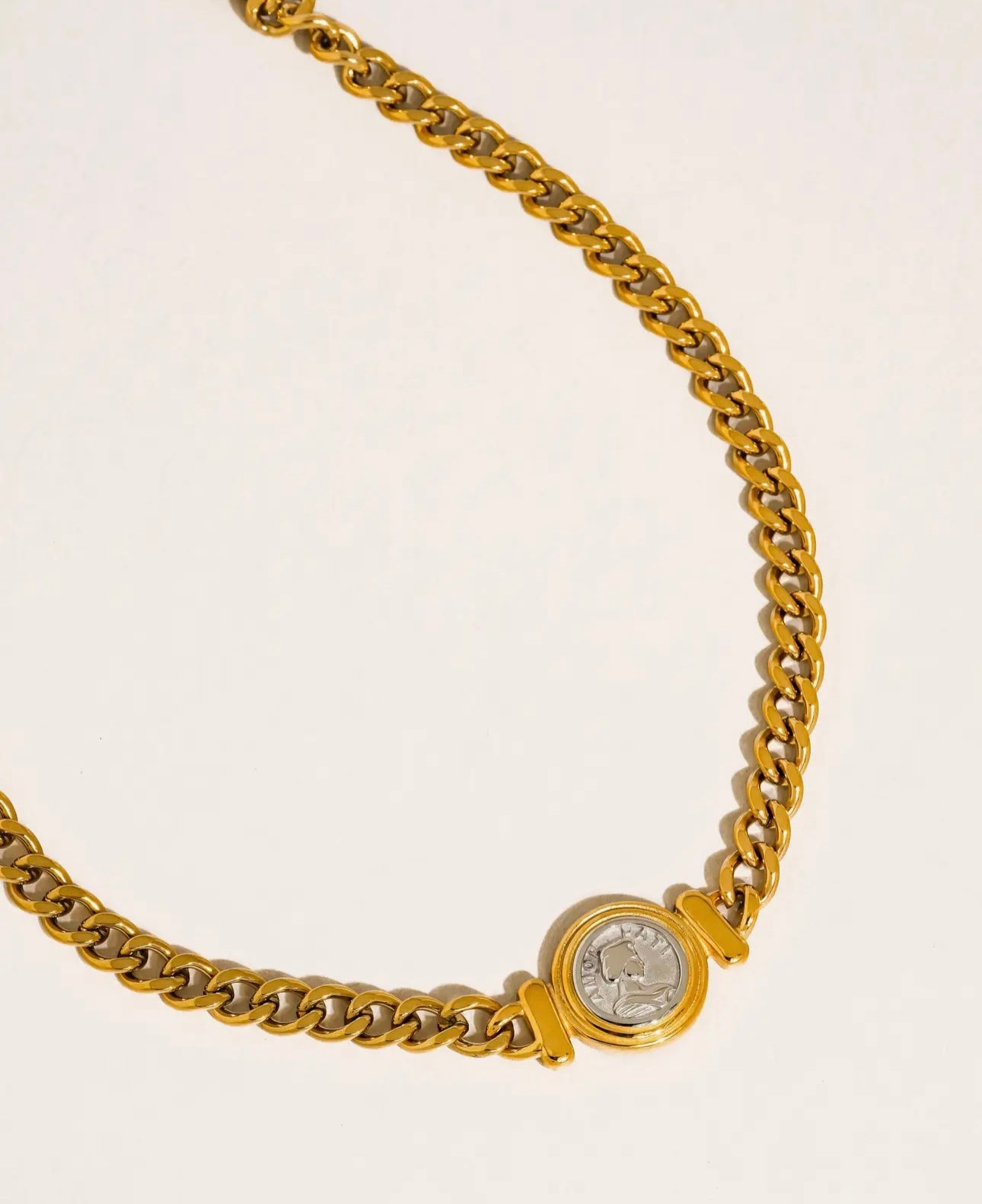 The Gilded Coin Necklace