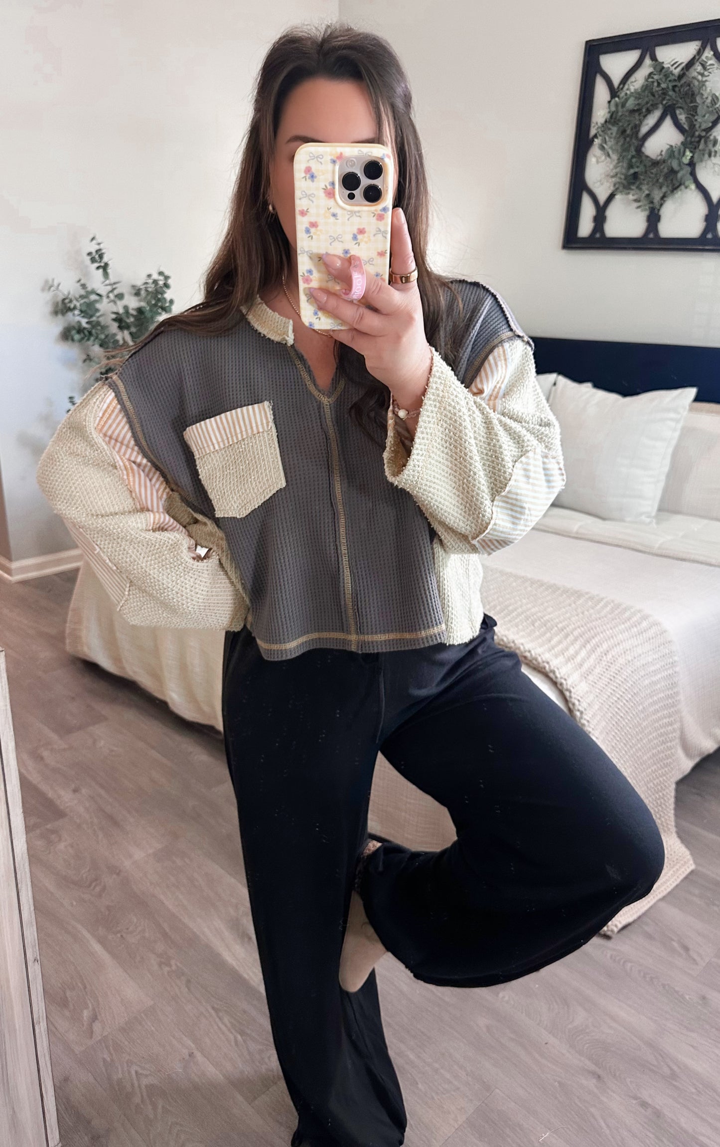 Rory Pullover in Earl Grey