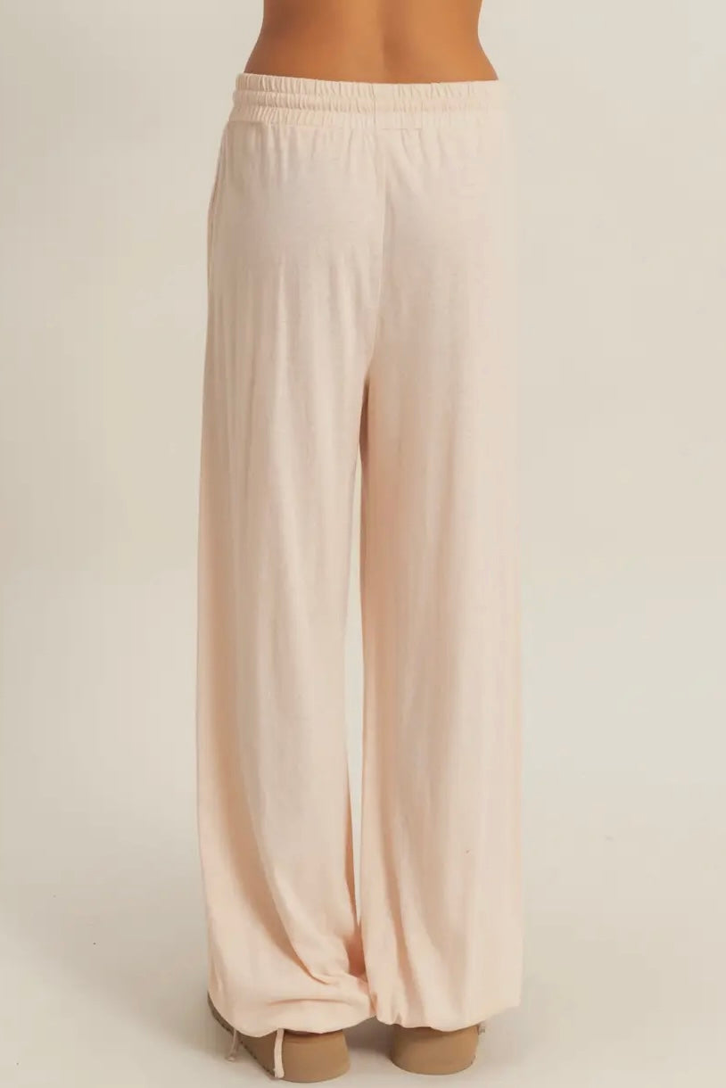 The Boyfriend Pants in Blush Pink