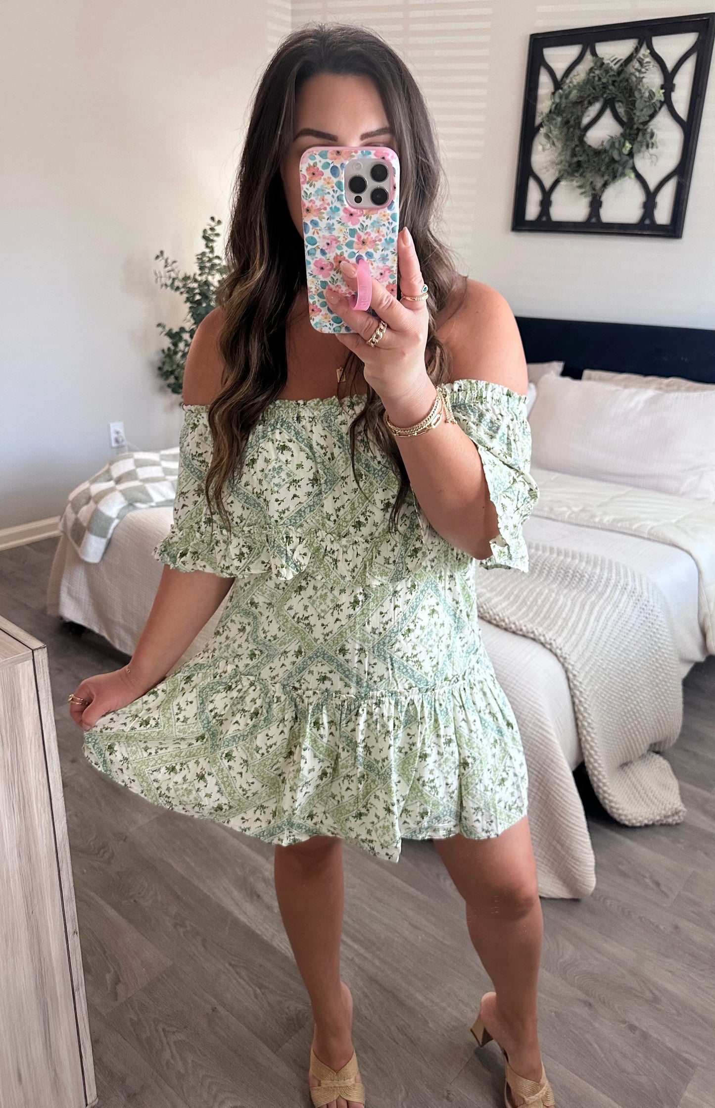 Meadow Muse Mini Dress
