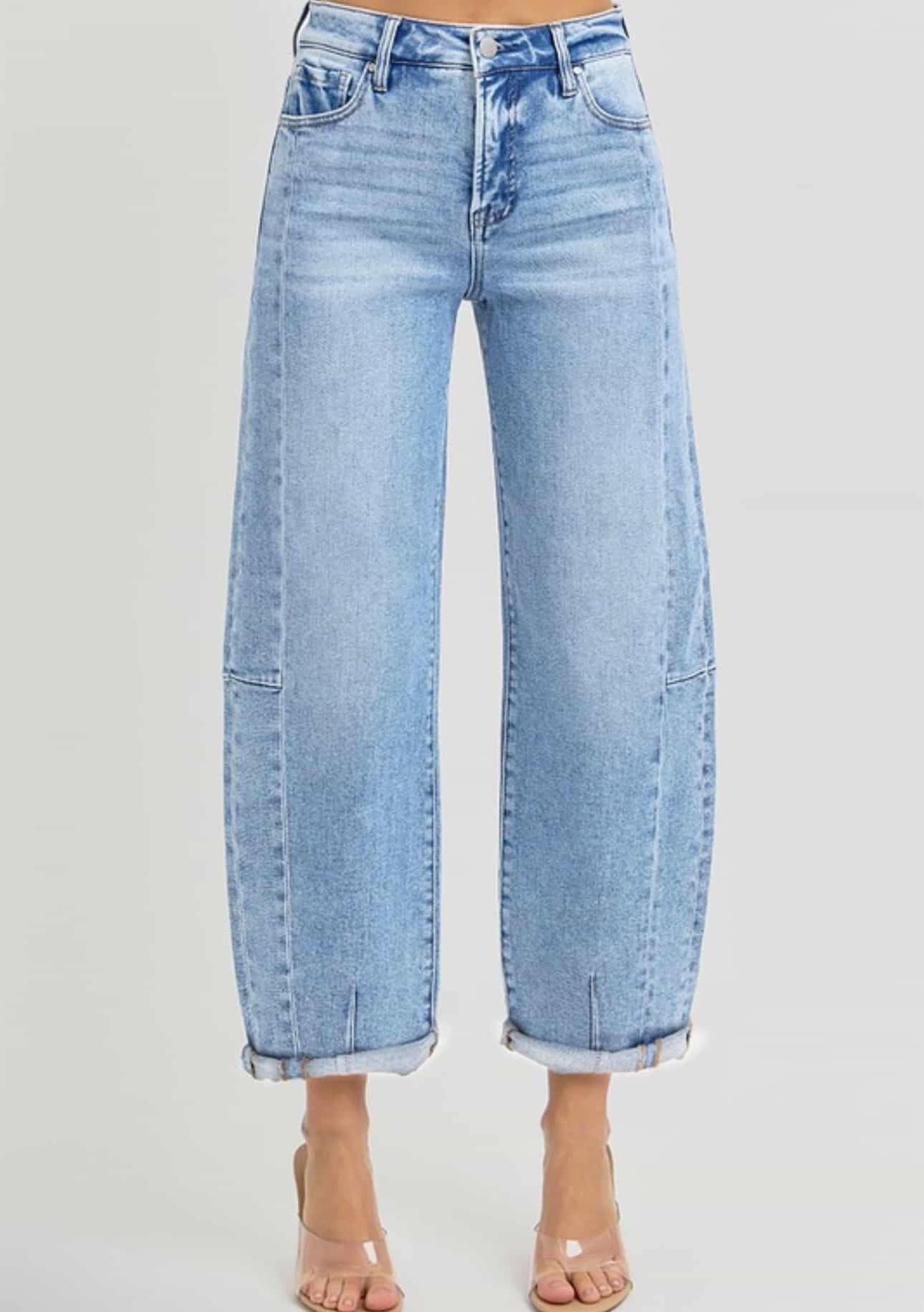 Barely Barrel Denim Jeans