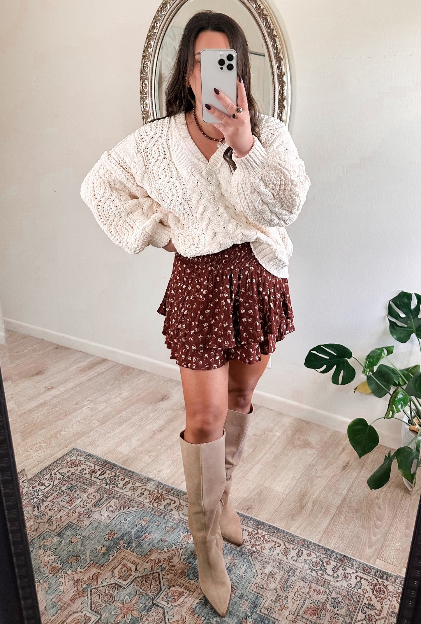 The Willow Sweater in Cream