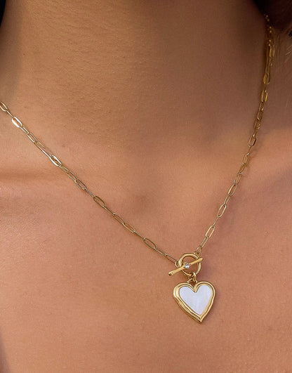 Heart Toggle Necklace