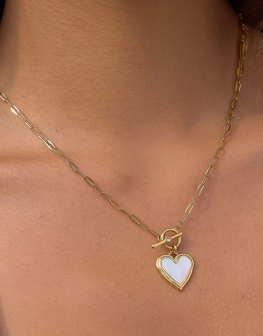 Heart Toggle Necklace