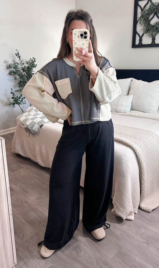 Rory Pullover in Earl Grey