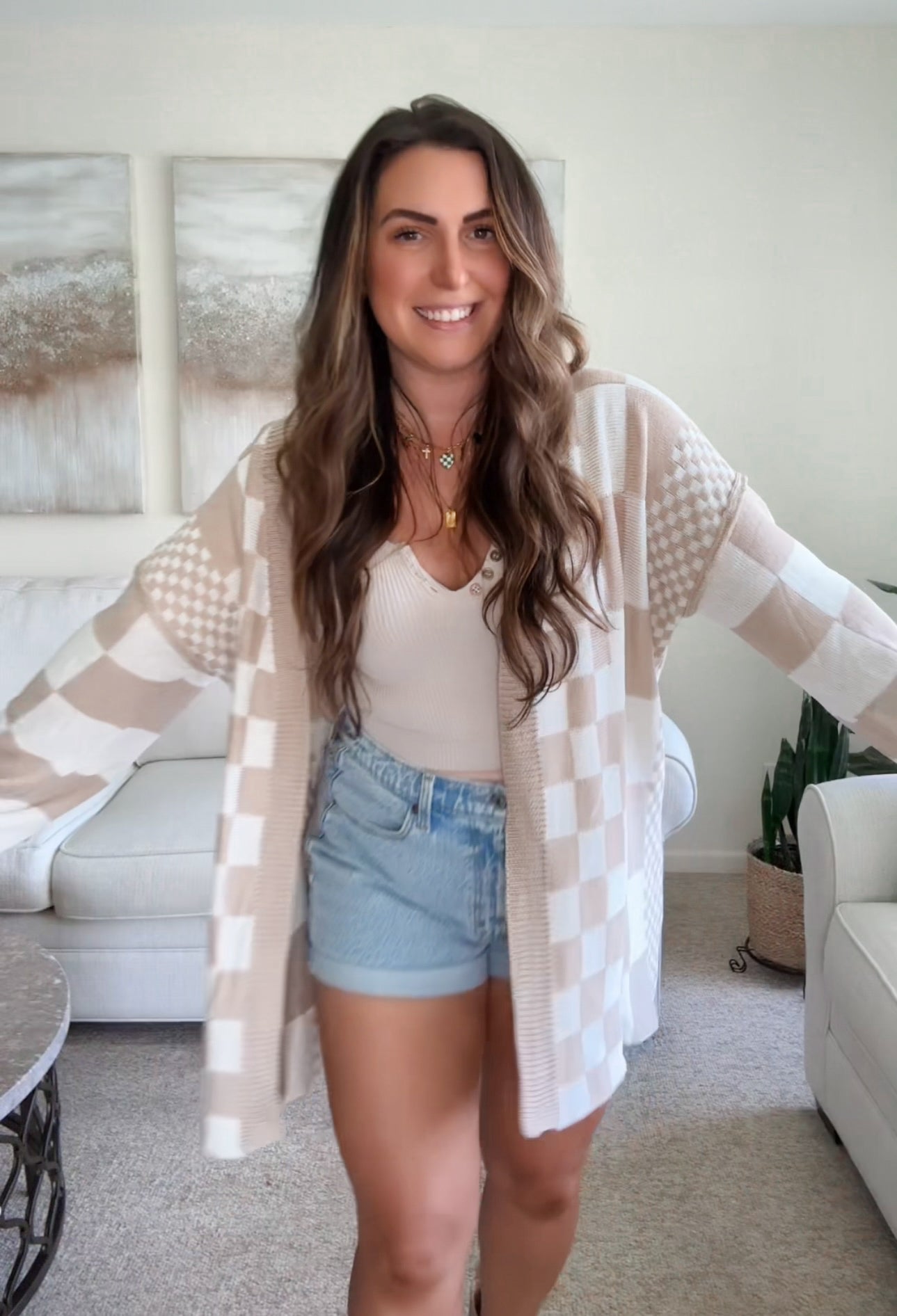 Checkmate Cardigan