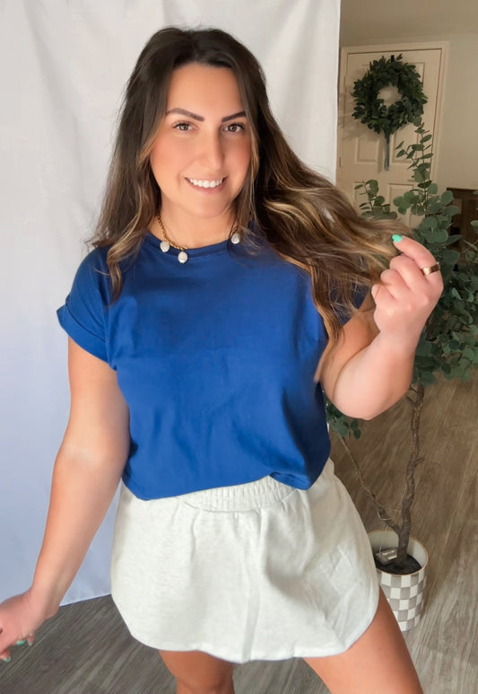 Sweet Land Tee in Royal Blue