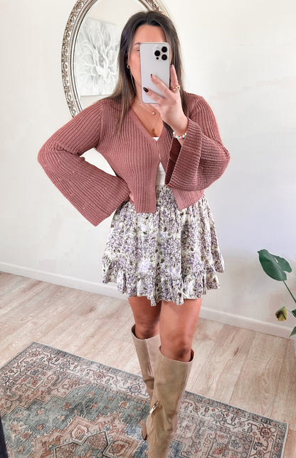 Moonlit Moments Top in Mauve