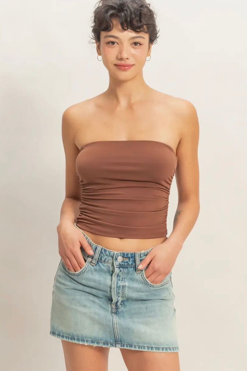 Timeless Tube Top in Espresso