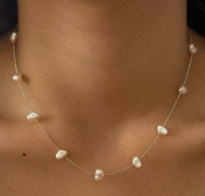 Petite Pearl Necklace