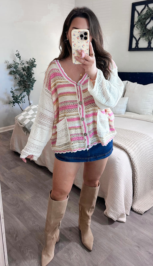 Sherbet Swirl Sweater