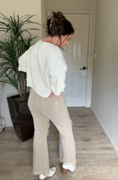 Desert Sands Distressed Pants