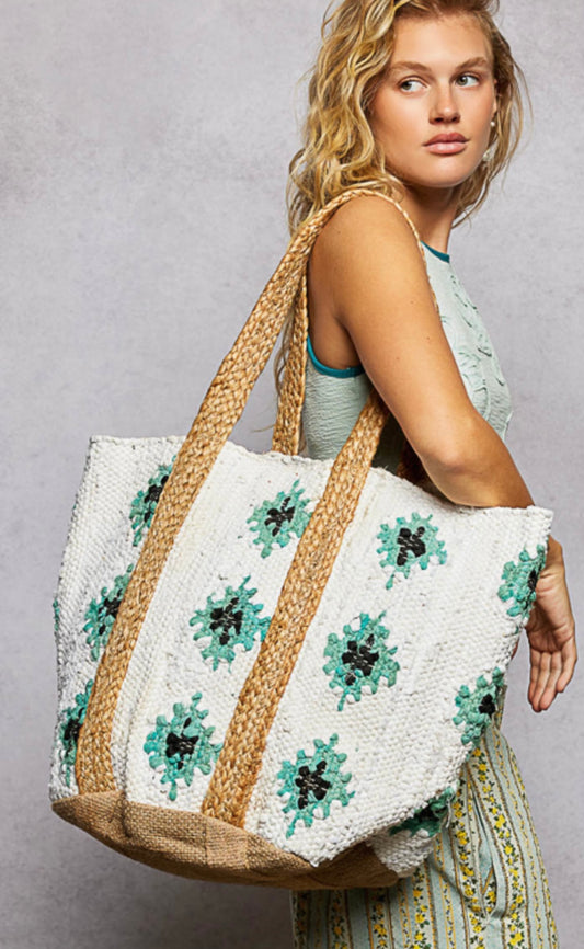 Large Beach Totes Multicolor