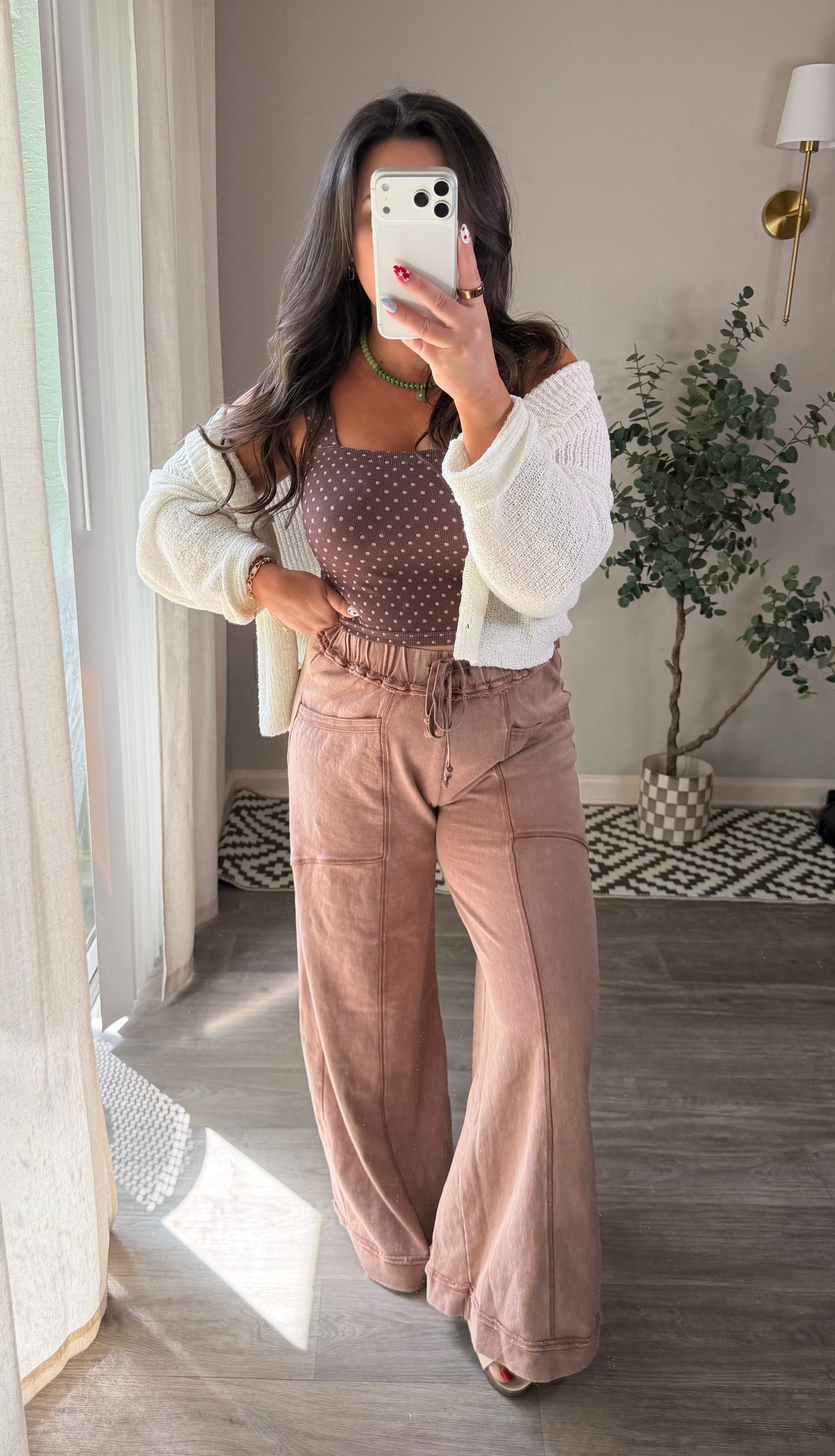 Off Duty Lounge Pants in Hazelnut