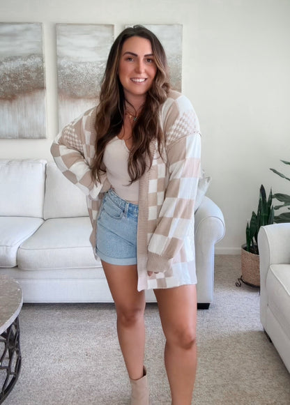 Checkmate Cardigan