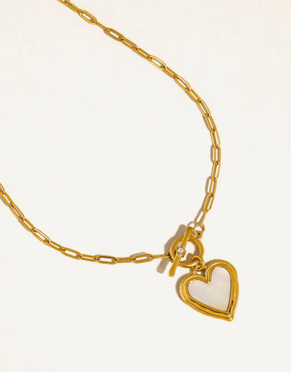 Heart Toggle Necklace