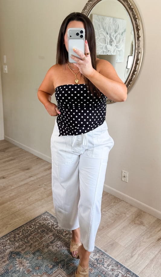 Dreaming Of Dots Tube Top