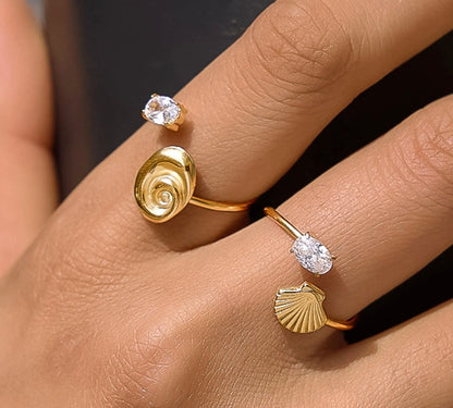 Under The Sea Adjustable Ring