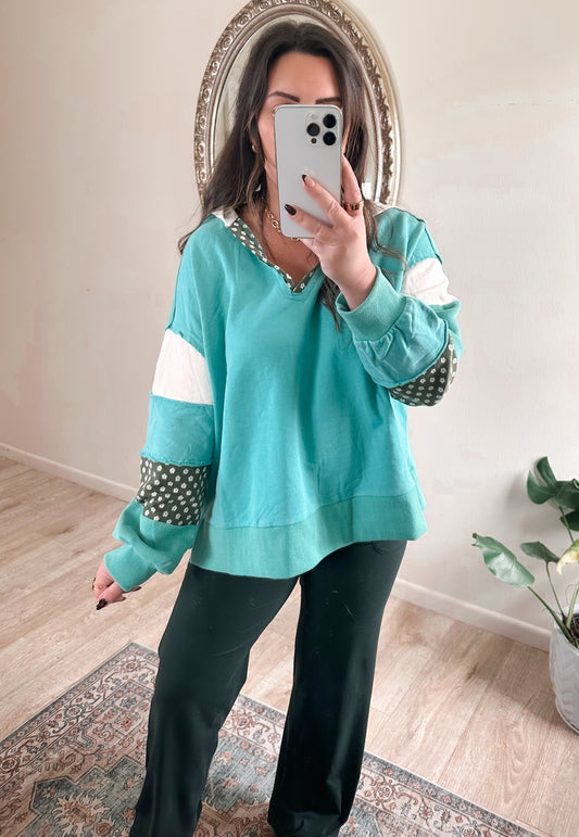 Cottage Stroll Sweatshirt