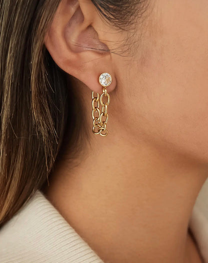 Dangle Chain Earrings