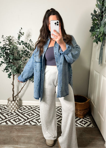 90’s Original Denim Shacket