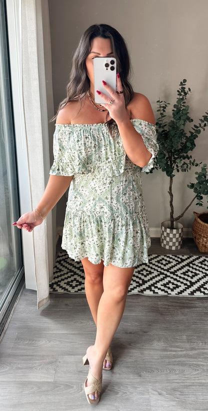 Meadow Muse Mini Dress