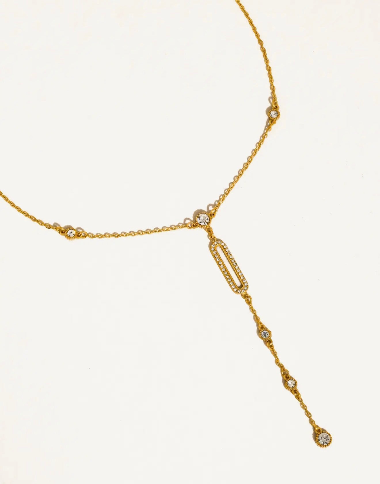 Lovely Link Drop Necklace