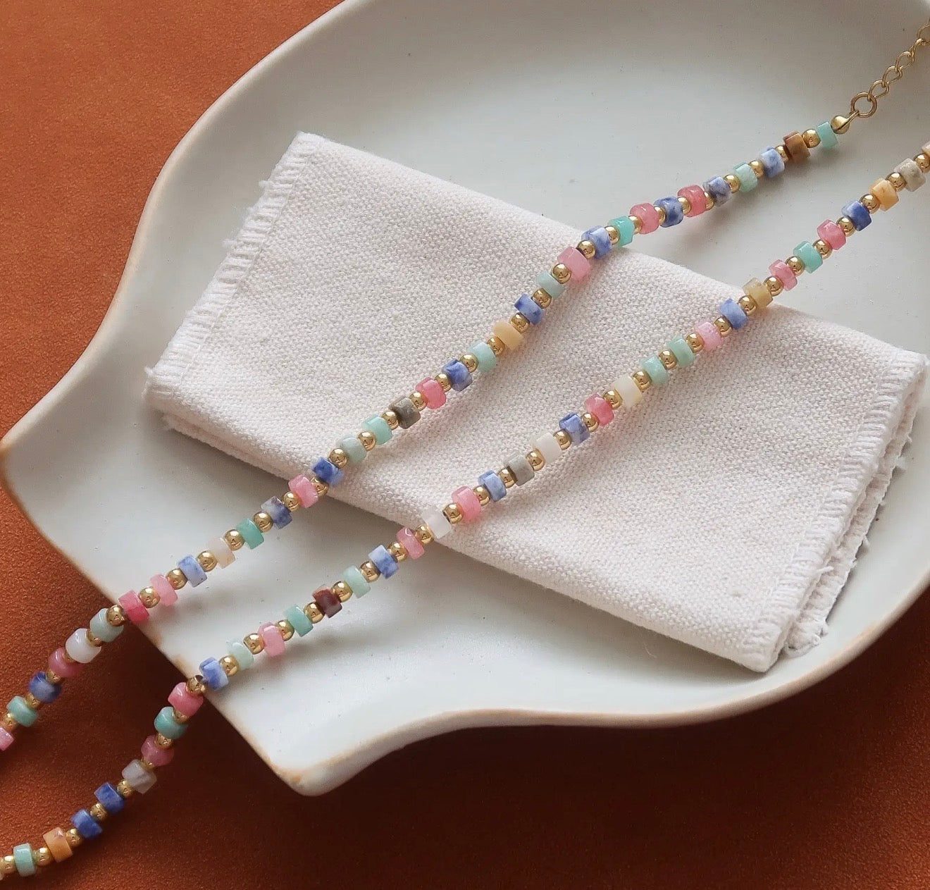 Lyric Beaded Necklace