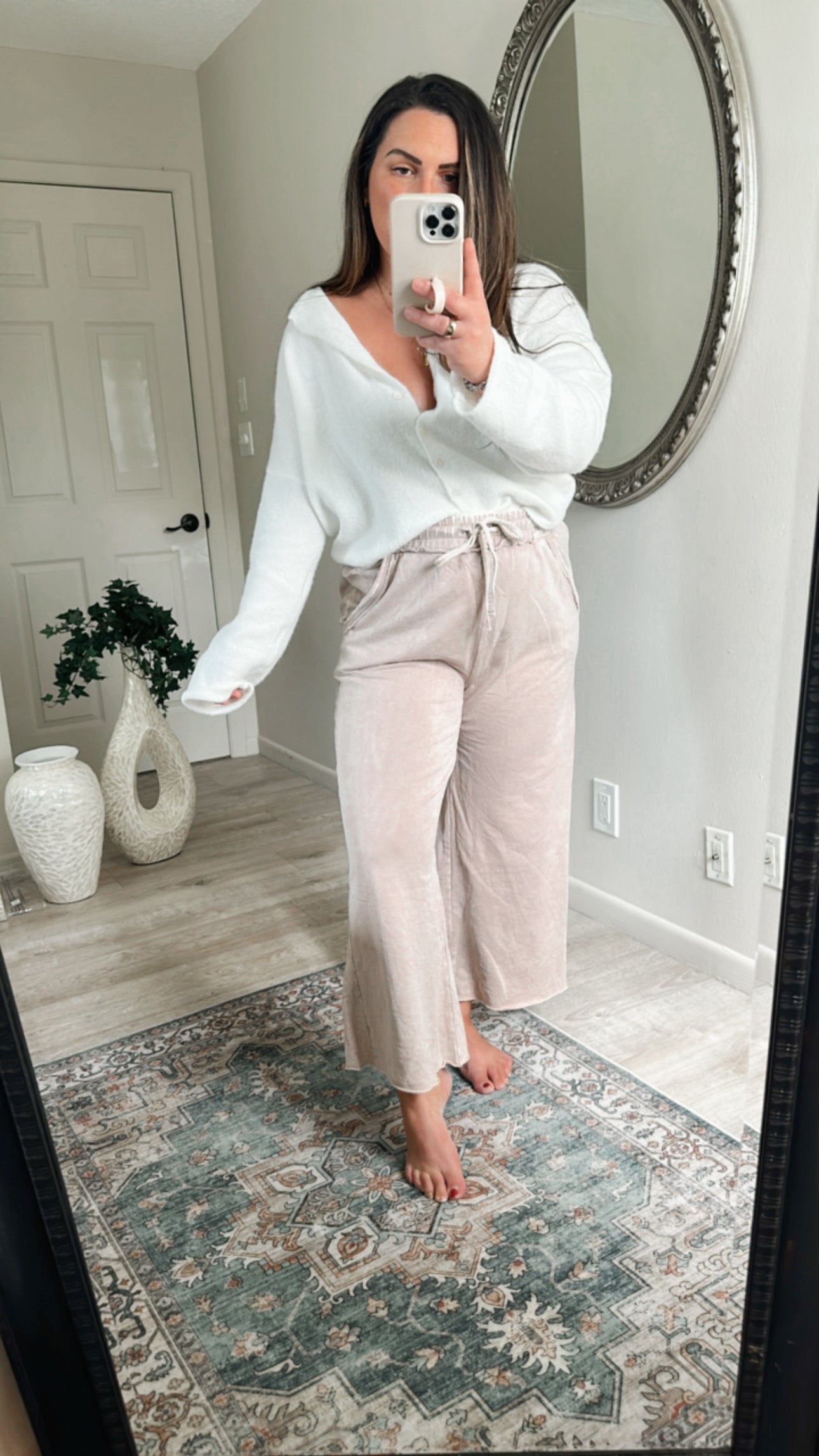 Cozy Up Cropped Pant