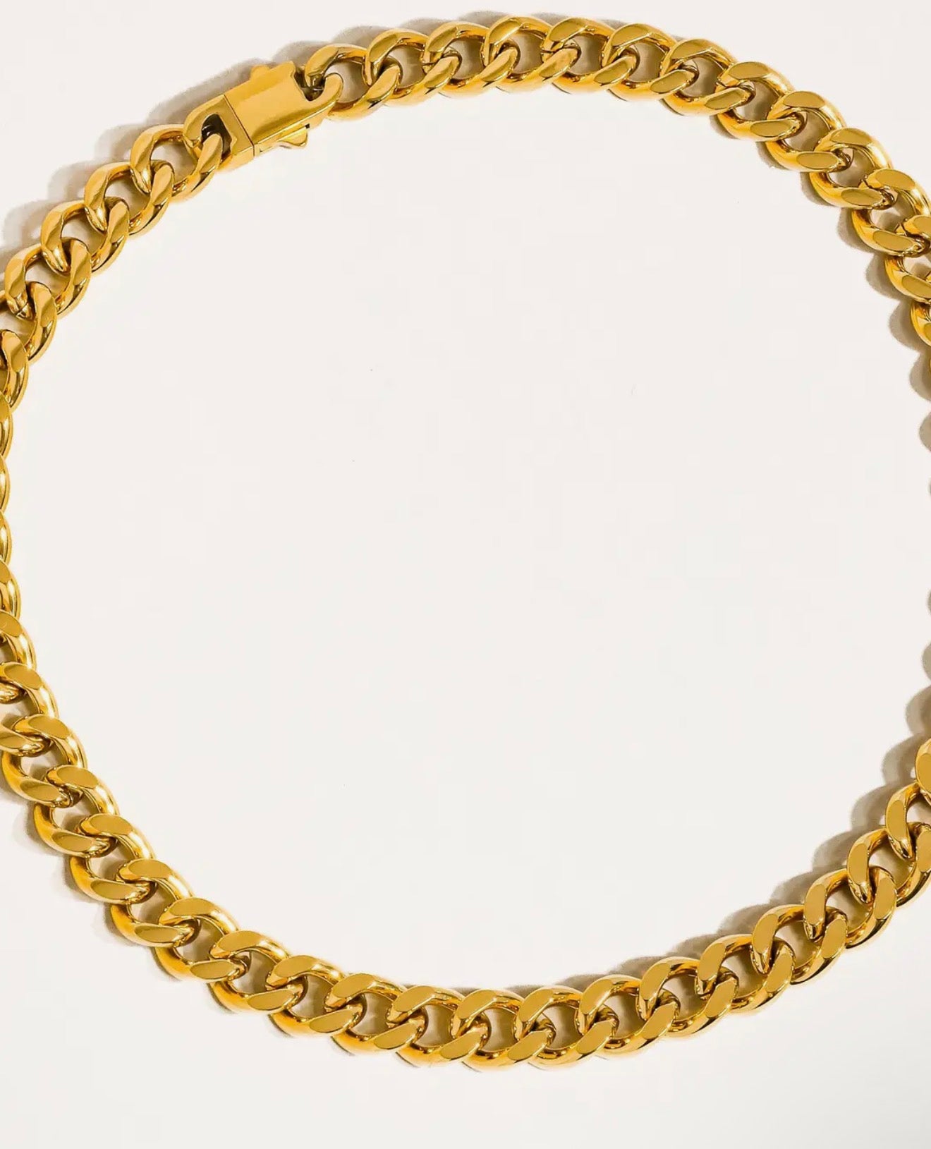 Dylan Chunky Gold Chain Necklace