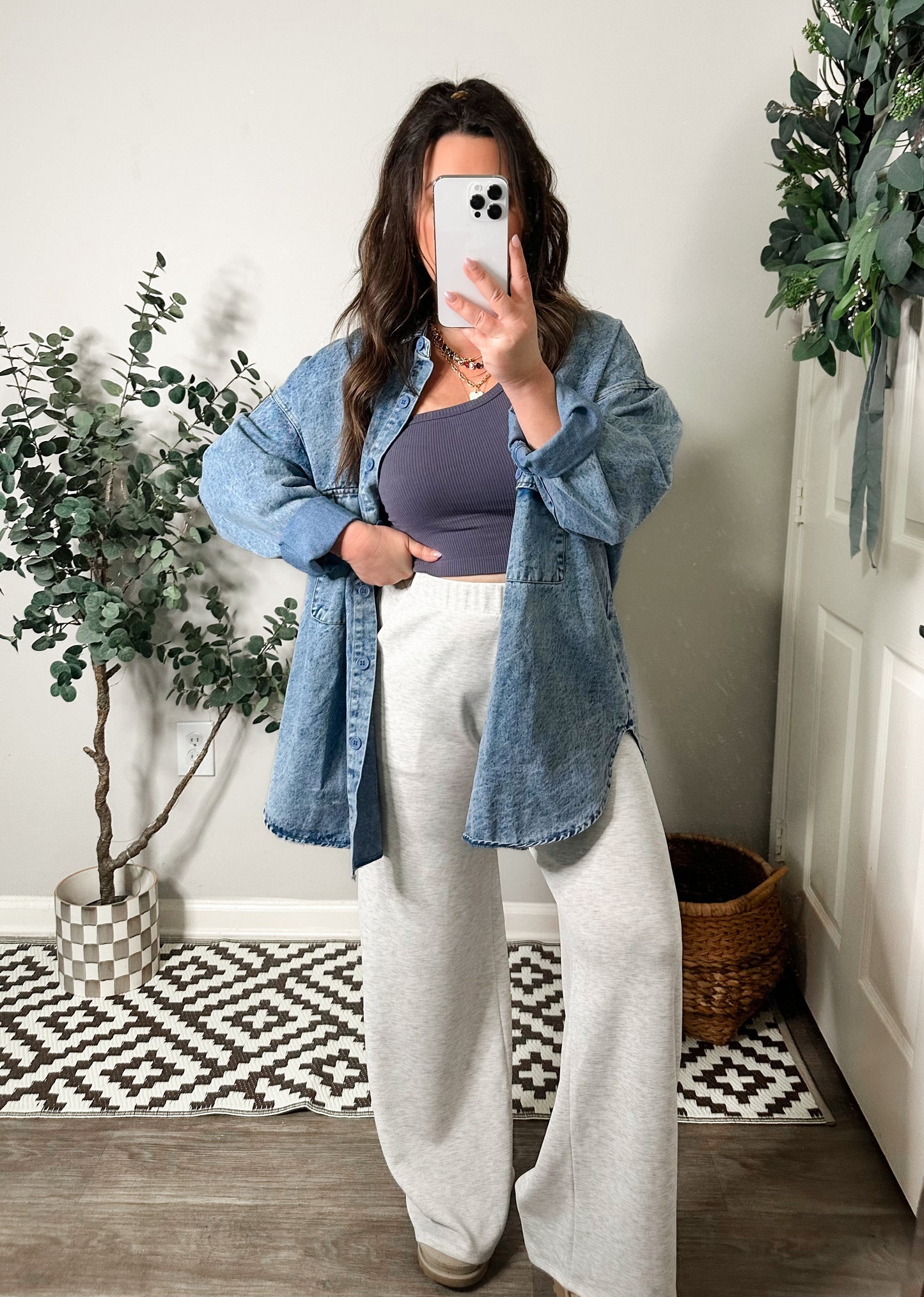 90’s Original Denim Shacket