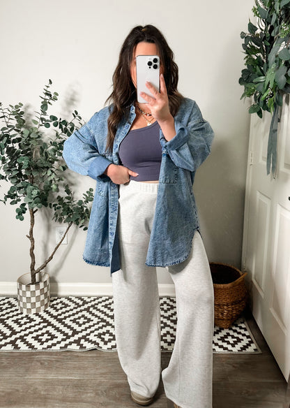 90’s Original Denim Shacket