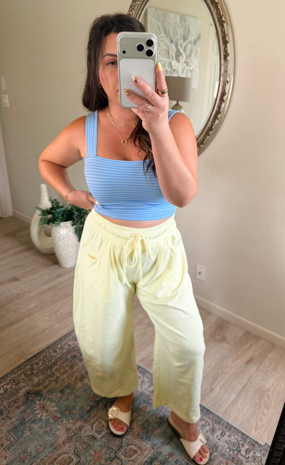 Blue Stripe Bliss Tank