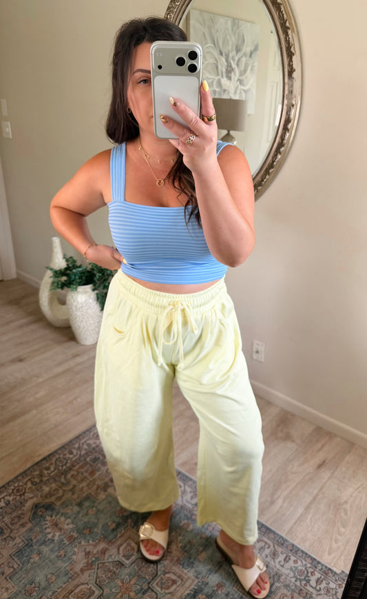 Blue Stripe Bliss Tank