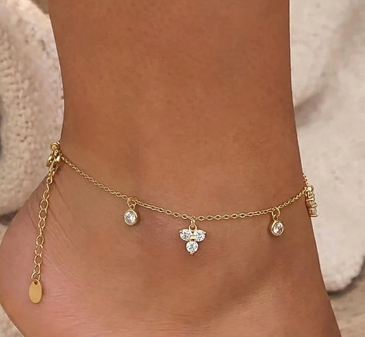 Dainty Blooms Anklet
