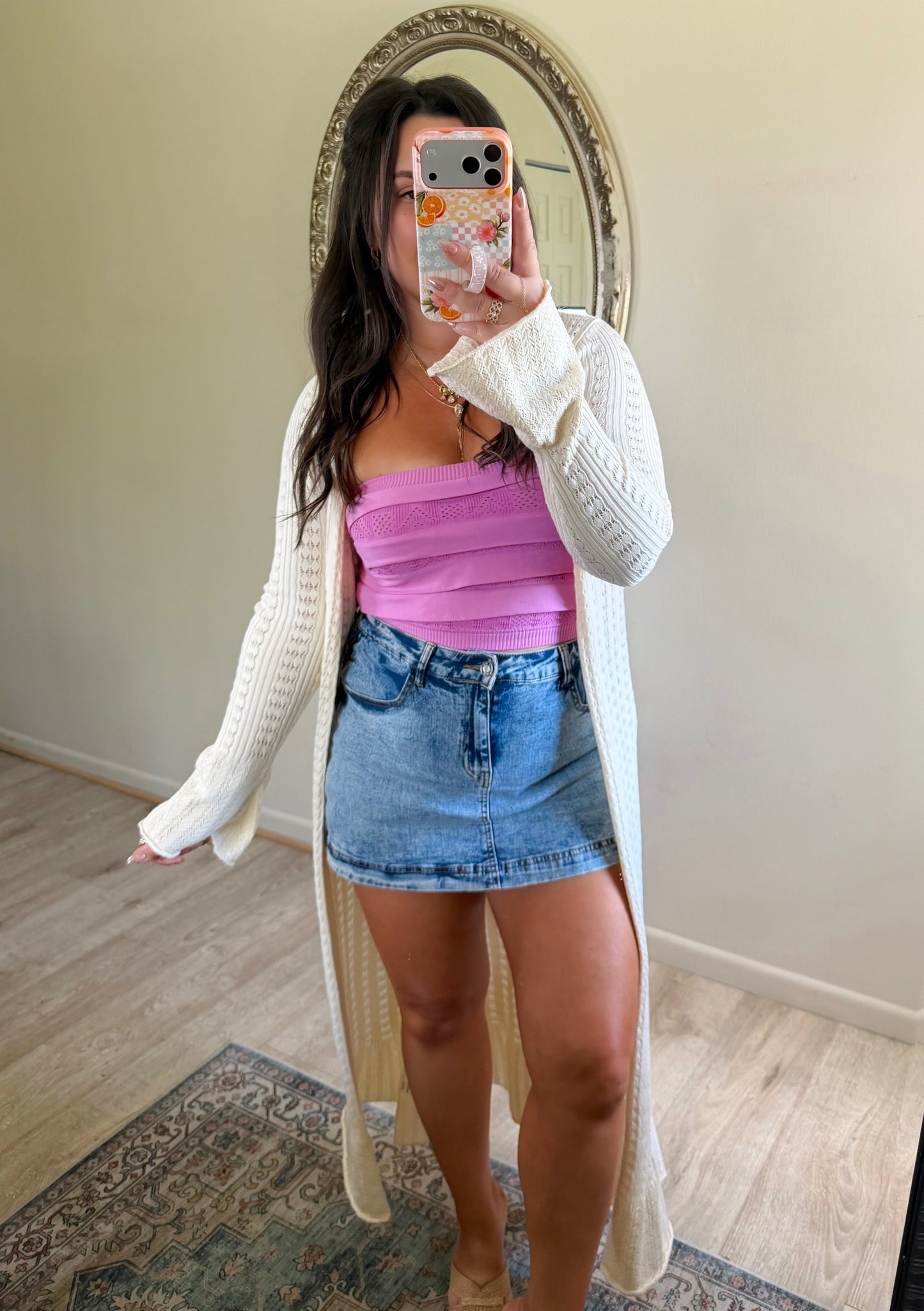 Elevated Layers Ruffle Tube Top
