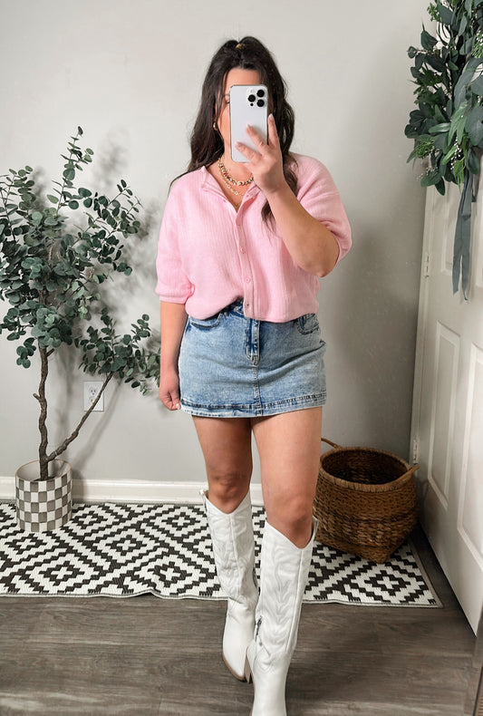 Perfectly Pink Cardi