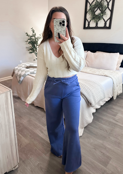Cloud Nine Lounge Pants in Marlin Blue
